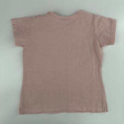 ZARA Baby T-Shirt Rosa mit Katzenprint Gr. 86/92