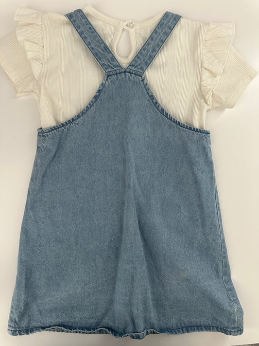Disney Minnie Mouse Jeanskleid Blau Gr. 86/92