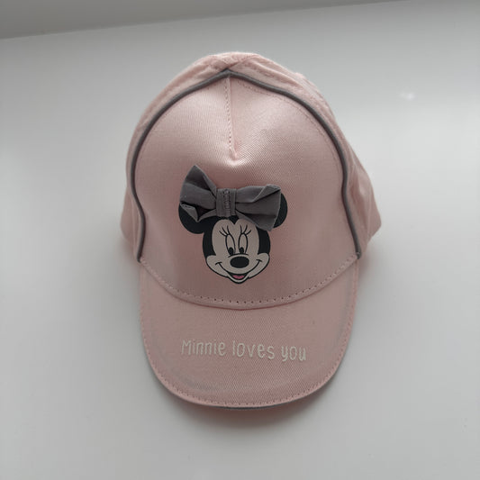 Disney Baby Minnie Mouse Cap Rosa mit Schleife Gr. 42–43
