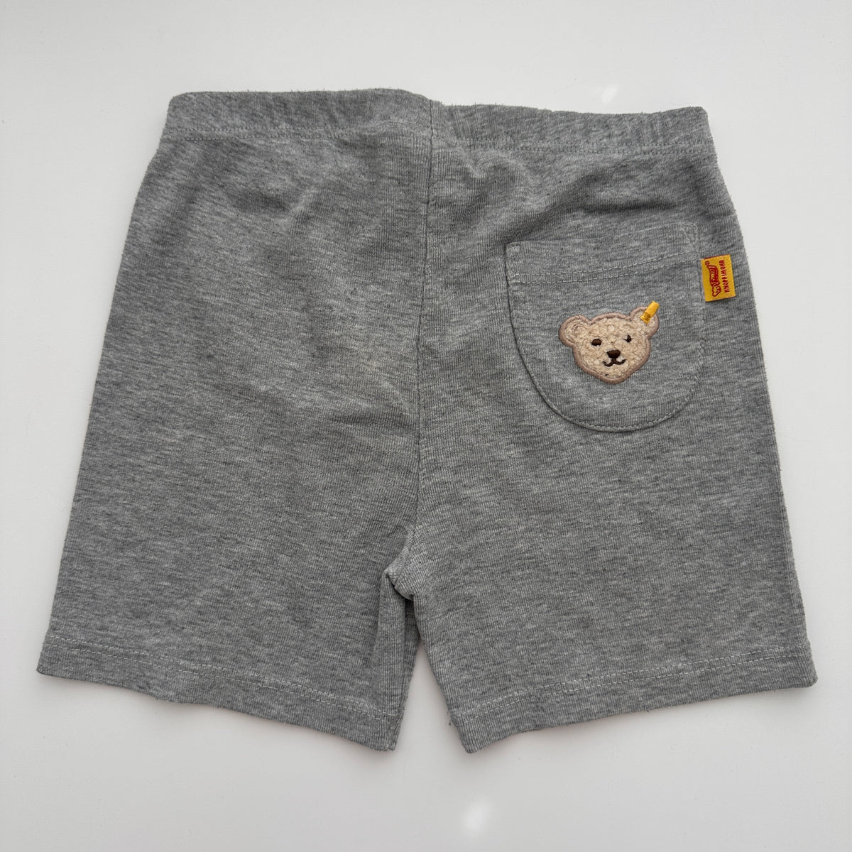 Steiff Baby Shorts Grau Gr. 80 / 12 Monate