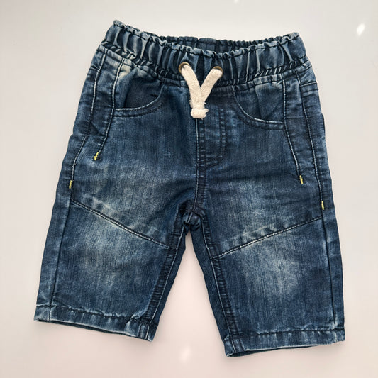 Kinder Jeansshorts Blau Gr. 92/98