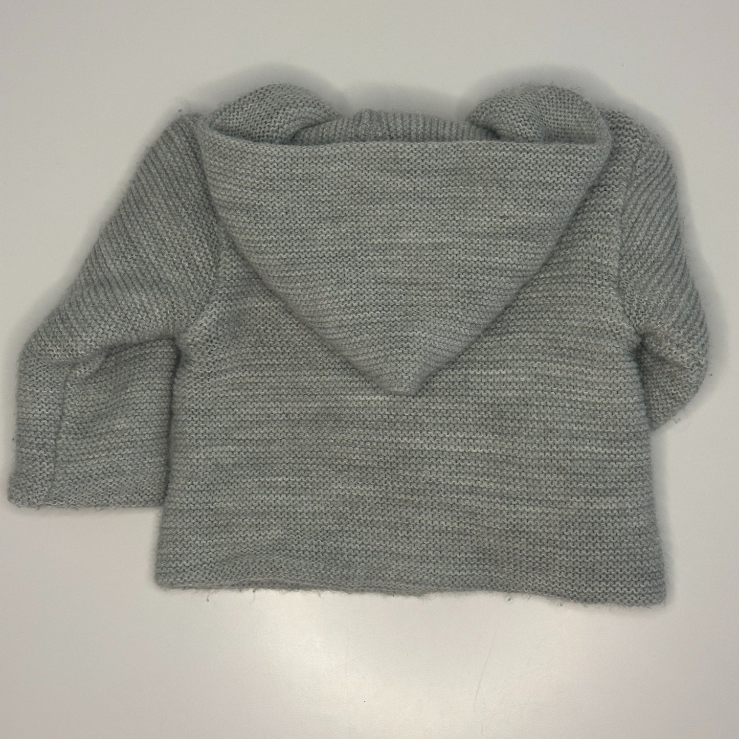 Strickjacke mit Kapuze, Gr. 62