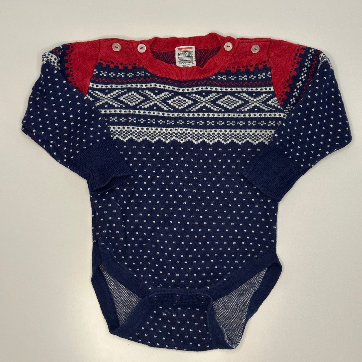 Langarmbody Weihnachten Gr. 68