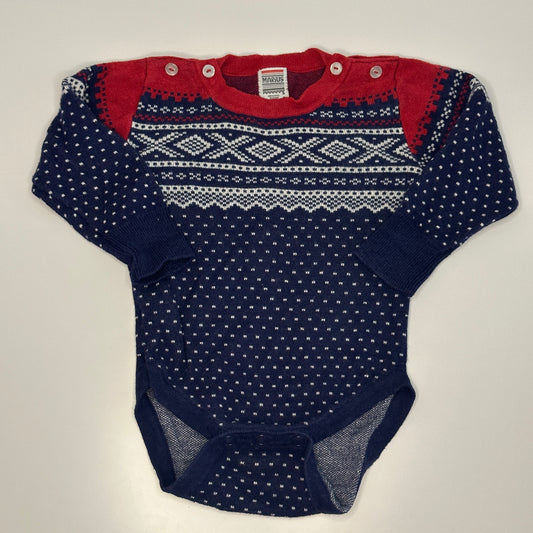 Langarmbody Weihnachten Gr. 68