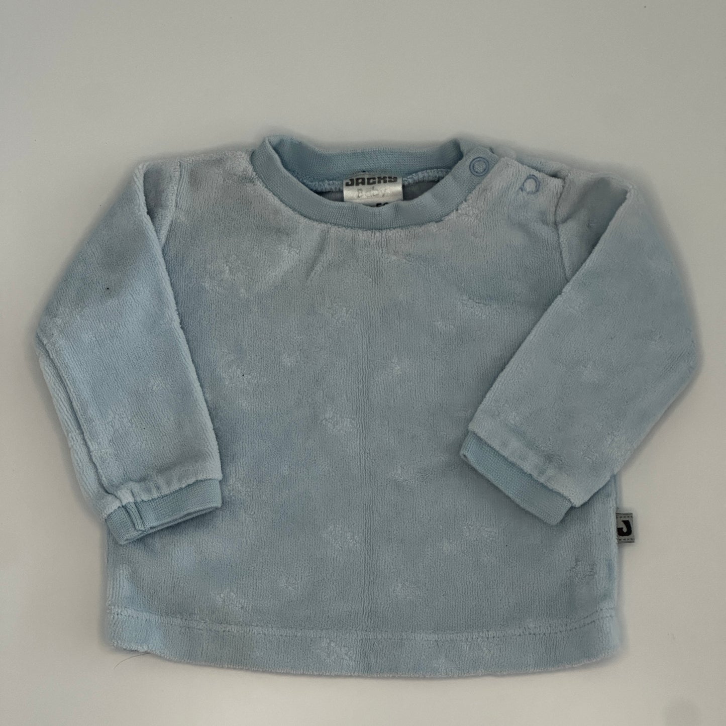 Baby Pullover Winter hellblau Gr. 56