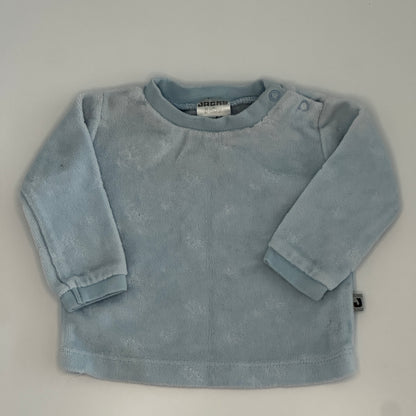 Baby Pullover Winter hellblau Gr. 56