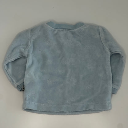 Baby Pullover Winter hellblau Gr. 56