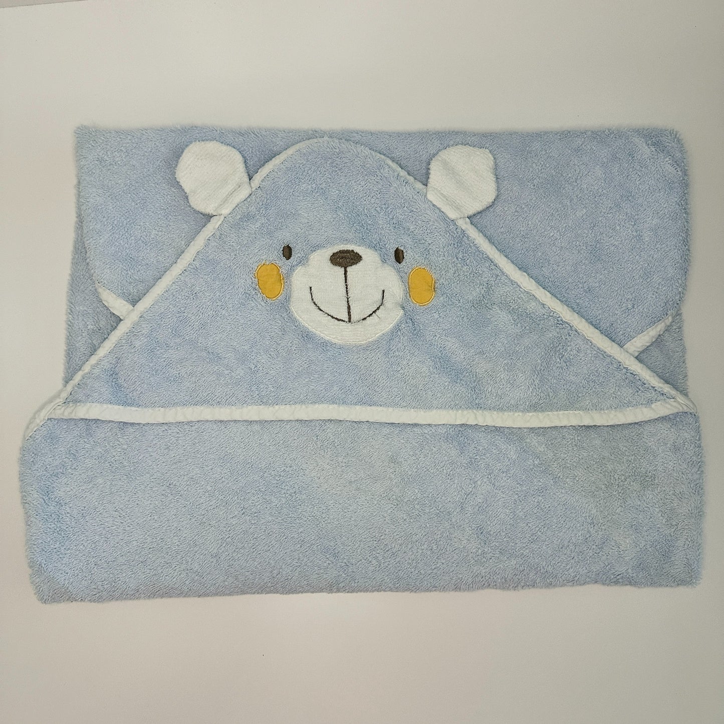 Babybadetuch mit Kapuze mit Bärenmotiv