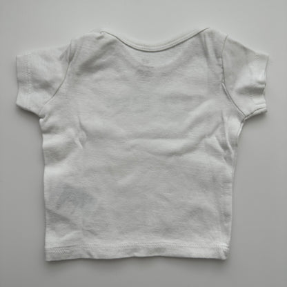 H&M Baby T-Shirt Love Daddy Weiss Gr. 56