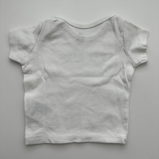 H&M Baby T-Shirt Love Daddy Weiss Gr. 56