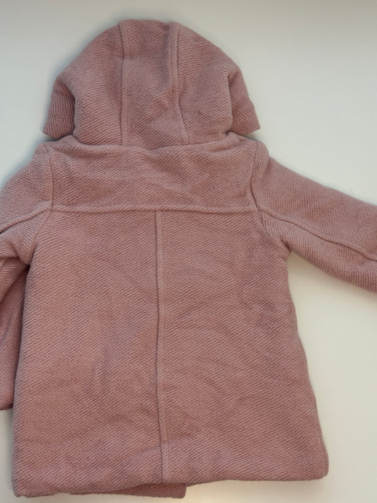 John Lewis Baby Dufflecoat mit Kapuze – Grösse 74/80