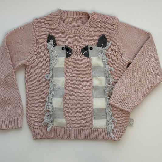 Stella McCartney Baby Strickpullover mit Tiermotiv – Grösse 92