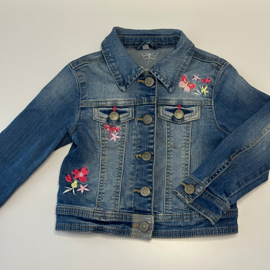 Palominos Jeansjacke mit Blumenstickerei Gr. 86 | C&A