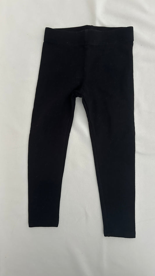 H&M Thermo Leggings Schwarz Gr. 98