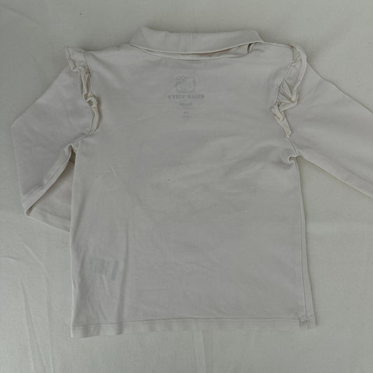 C&A Hello Kitty Langarmshirt Cremeweiss Grösse 98