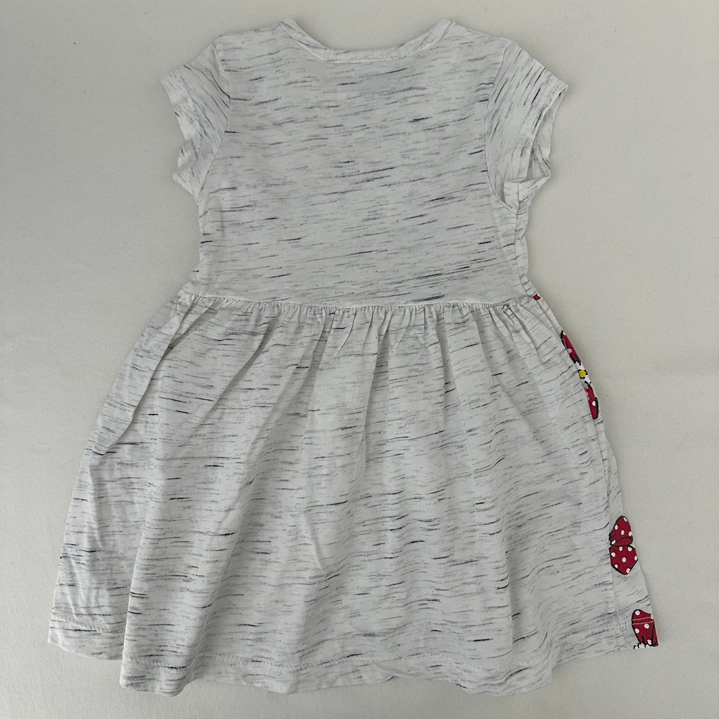Hello Kitty Sommerkleid Weiss Rot Grösse 98