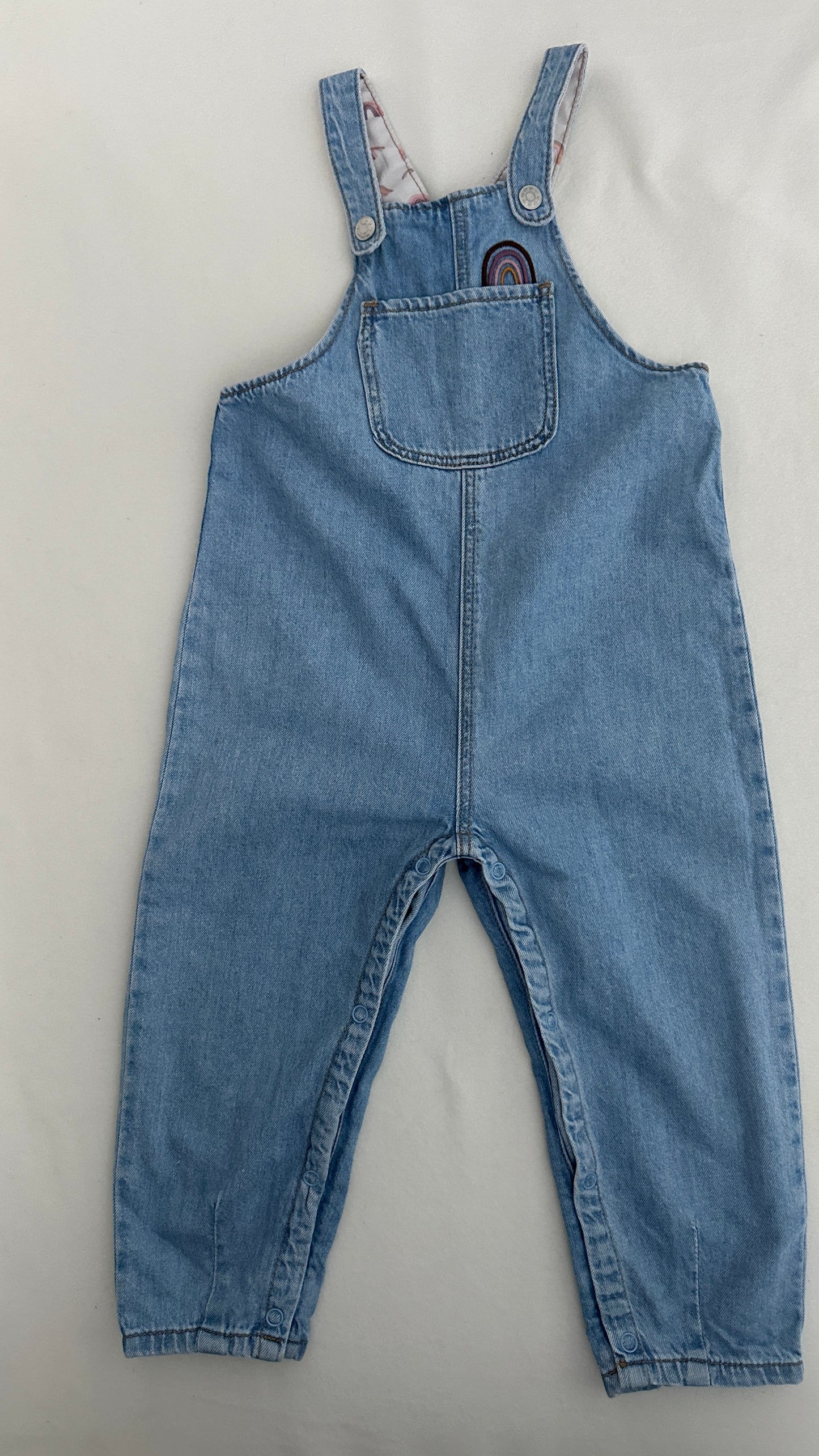 Manor Baby Jeans Latzhose Hellblau Grösse 98