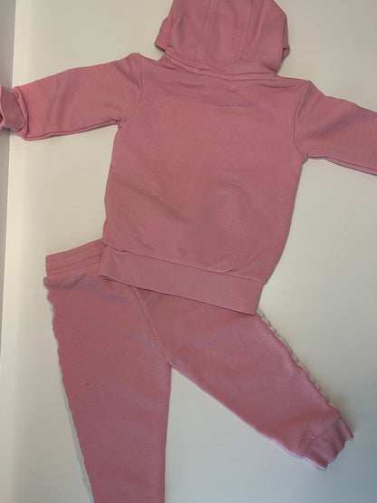 Adidas Originals Trainingsanzug Rosa Gr. 92 | Hoodie & Jogginghose