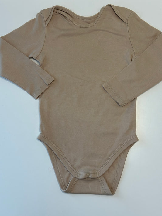C&A Langarm Body Beige Gr. 92