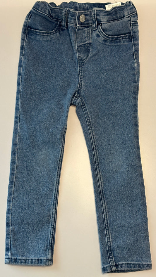 H&M Jeans Gr. 98 | Slim Fit | Verstellbarer Bund