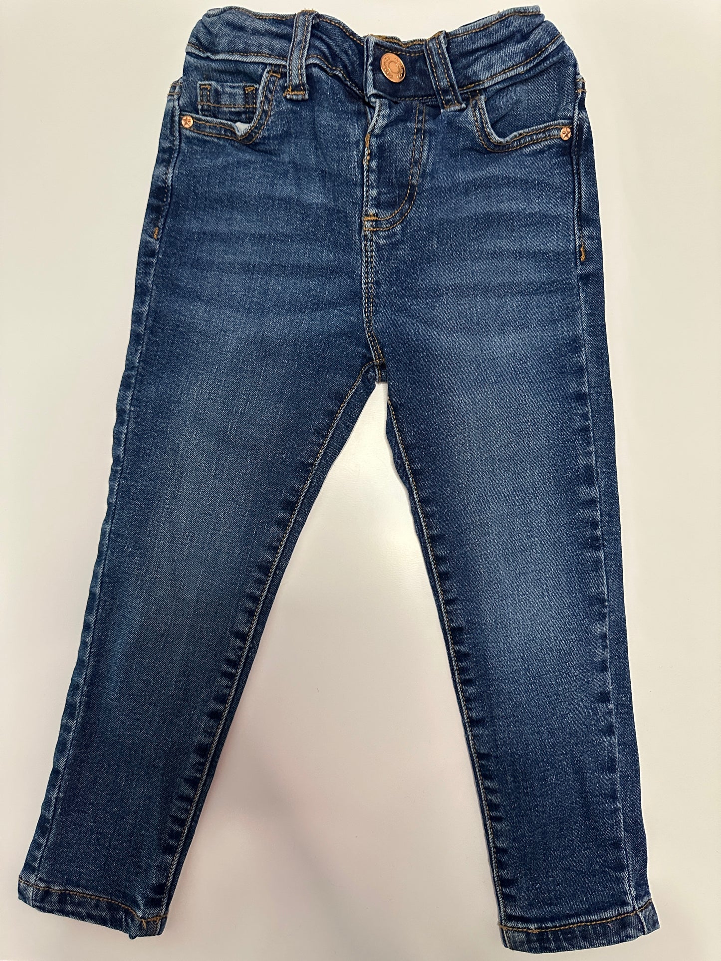 Skinny Jeans 98 (2–3 Jahre) in Blau | 98% Baumwolle