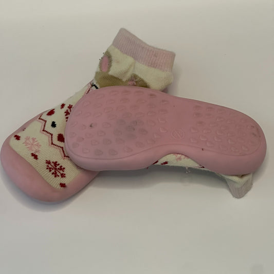 Socken-Hausschuhe für Babys & Kleinkinder Gr. 24/25