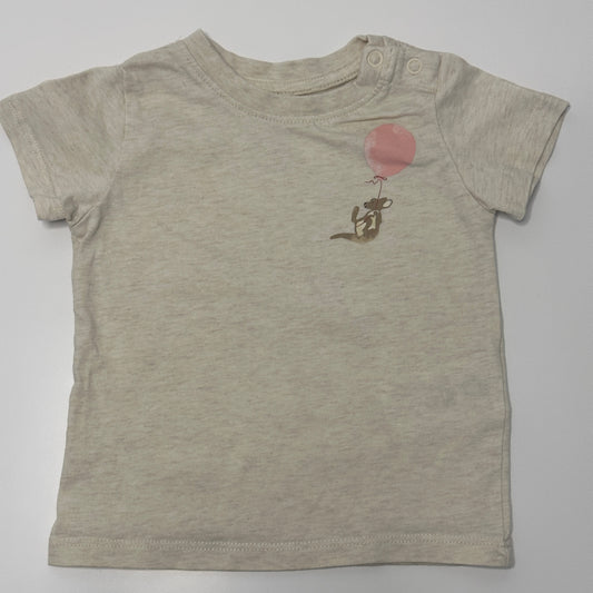 Baby T-Shirt mit Maus & Ballon  Gr. 62/68