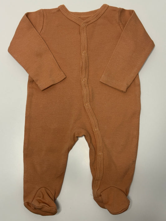Strampler „So Cute“ Zimtbraun Gr. 56