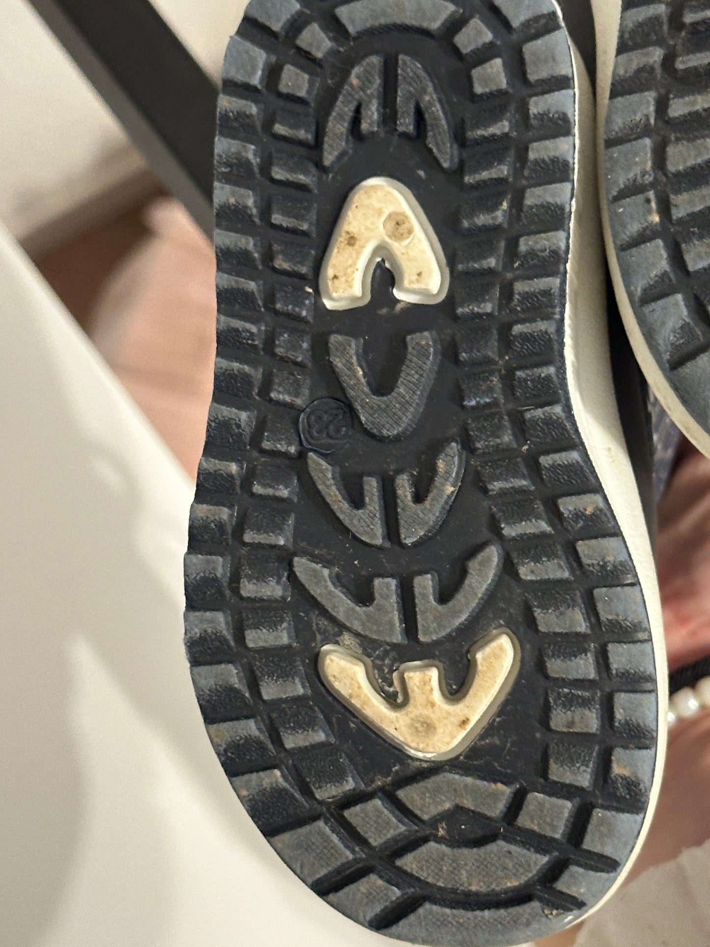 Gefütterte Winterstiefel Gr. 23