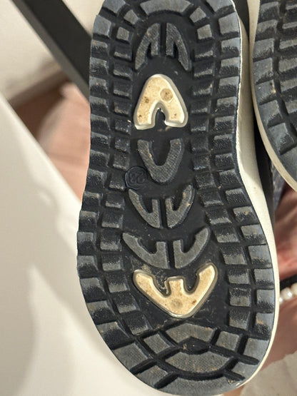 Gefütterte Winterstiefel Gr. 23