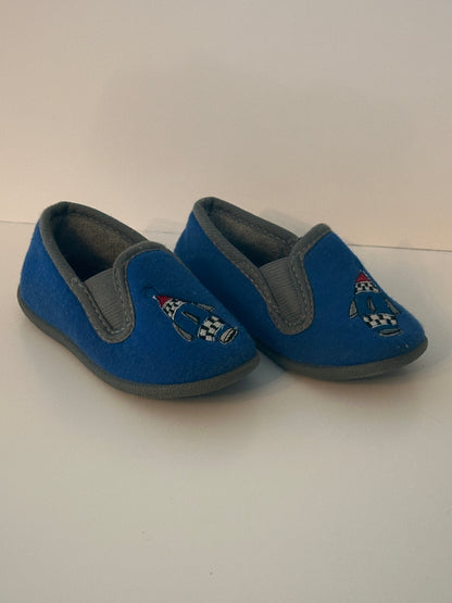 Hausschuhe mit Raketenmotiv Gr. 21