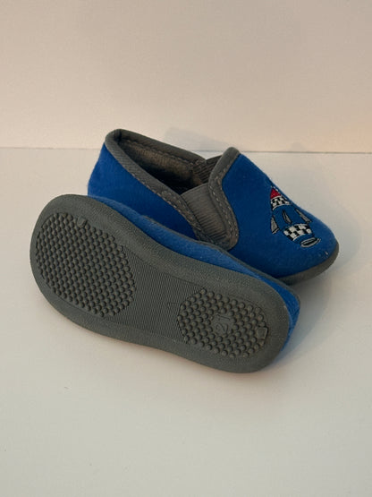 Hausschuhe mit Raketenmotiv Gr. 21