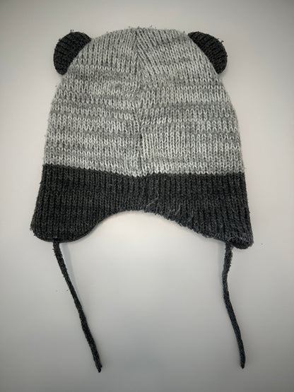 Strickmütze mit Bärenmotiv und Fleece-Futter 18-24 Mt.