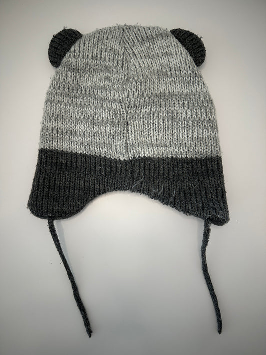 Strickmütze mit Bärenmotiv und Fleece-Futter 18-24 Mt.