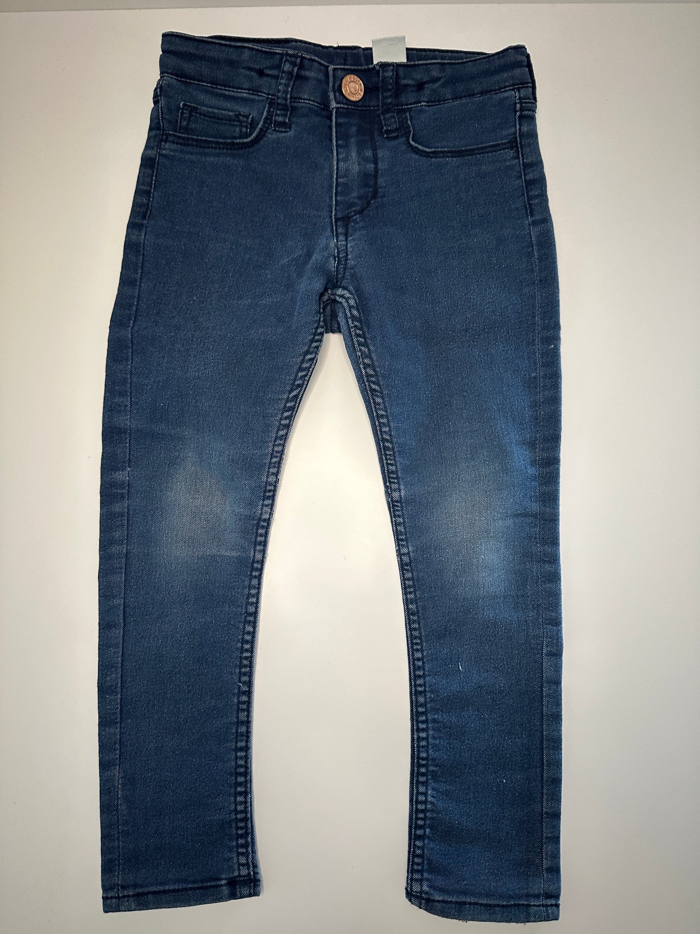 Dunkelblaue Skinny Jeans Gr. 104