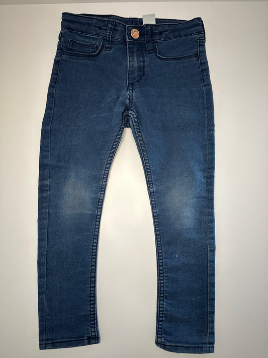 Dunkelblaue Skinny Jeans Gr. 104