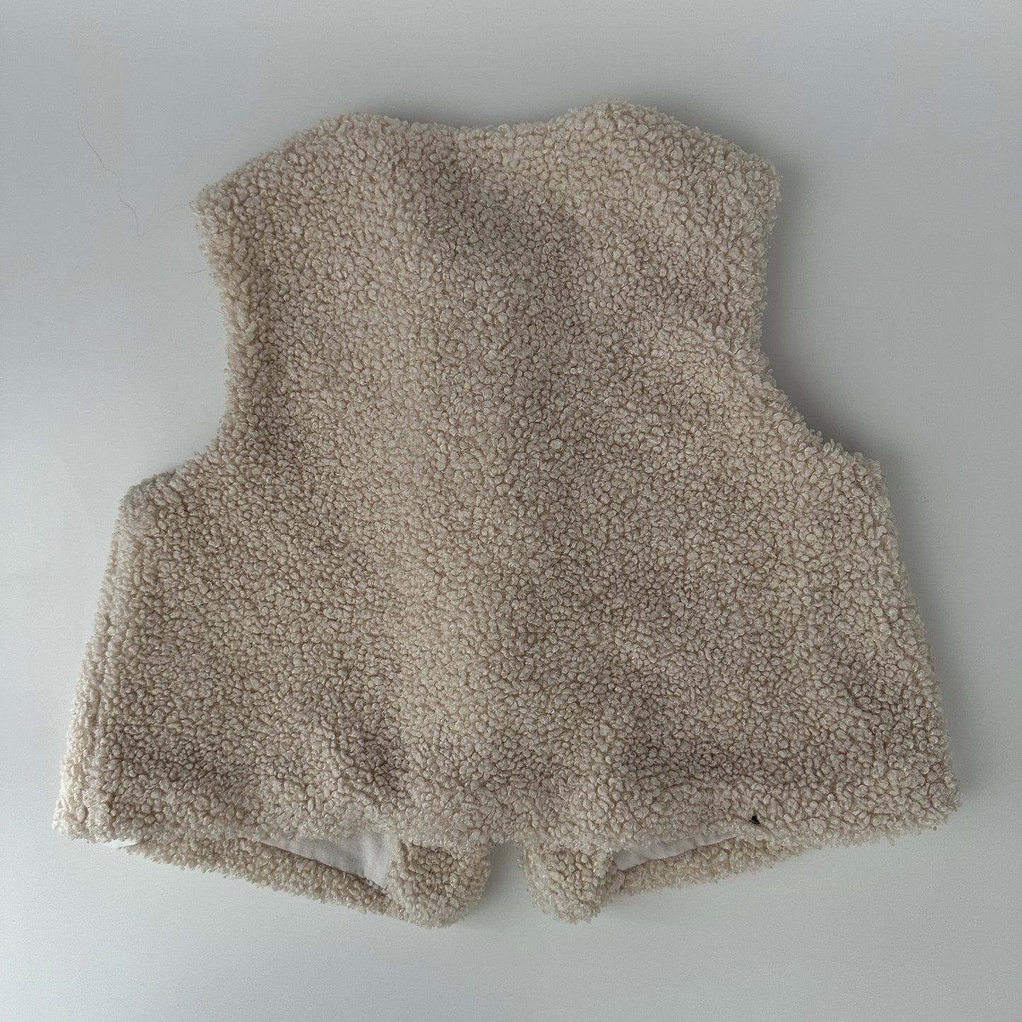 Manor Baby Teddyweste Creme Gr. 104 – Kuschelige Fleeceweste