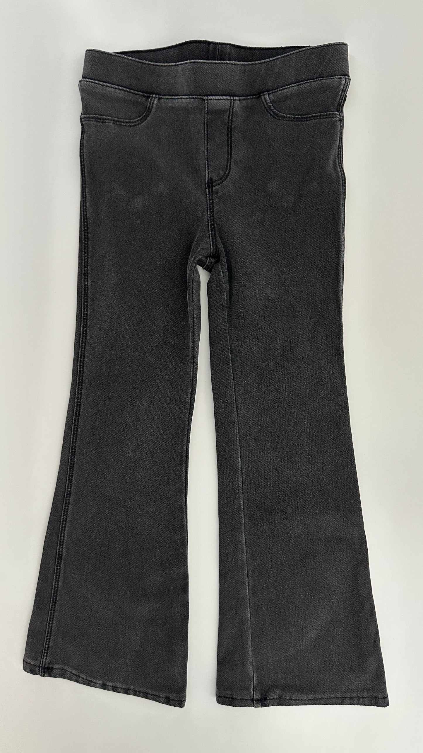 H&M Schlagleggings Dunkelgrau Gr. 104 – Jeanslook