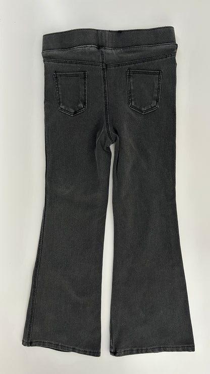 H&M Schlagleggings Dunkelgrau Gr. 104 – Jeanslook