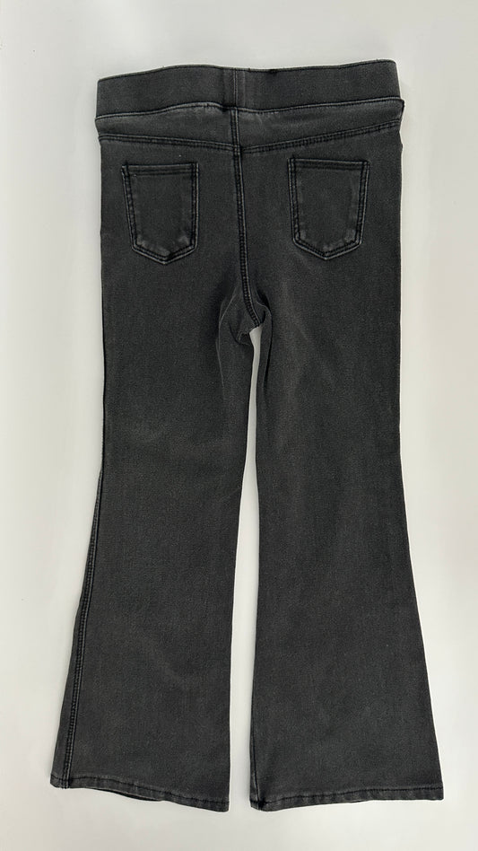 H&M Schlagleggings Dunkelgrau Gr. 104 – Jeanslook
