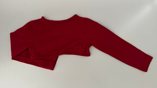Bolero Jäckchen Rot Gr. 104 – Langarm