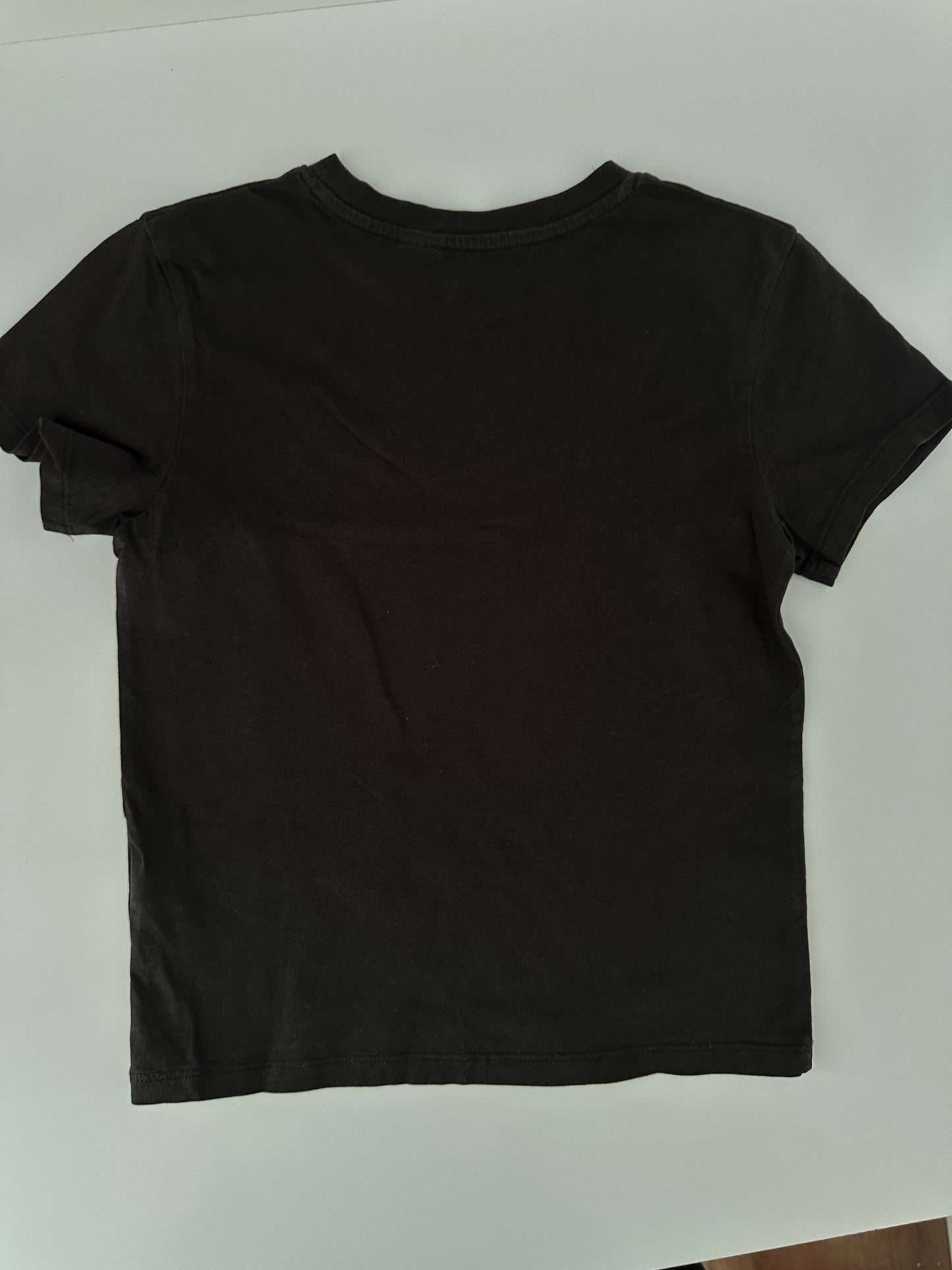 Hello Kitty T-Shirt Schwarz Gr. 110/116 – Kurzarm & Print