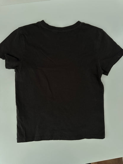 Hello Kitty T-Shirt Schwarz Gr. 110/116 – Kurzarm & Print