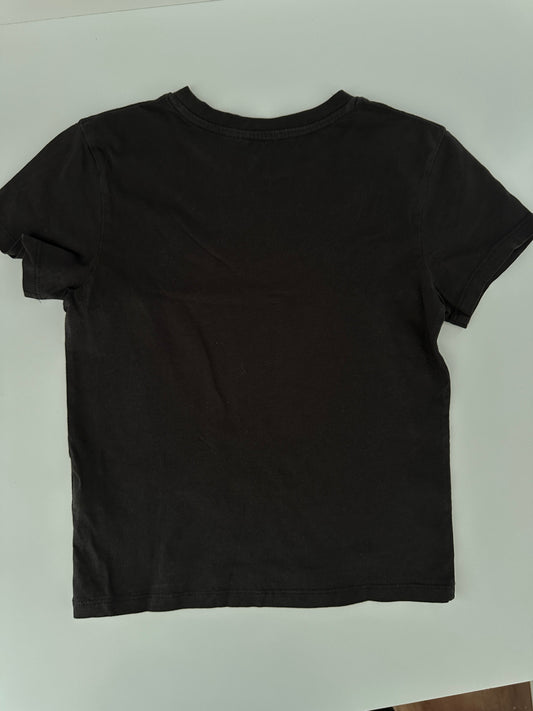 Hello Kitty T-Shirt Schwarz Gr. 110/116 – Kurzarm & Print