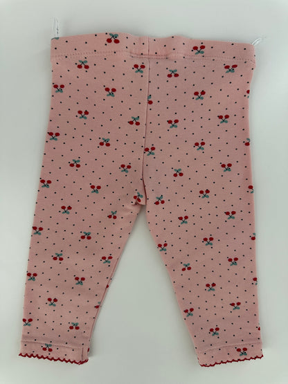 Baby Club Thermo Leggings Rosa Gr. 68 – Kirschmuster & Fleece