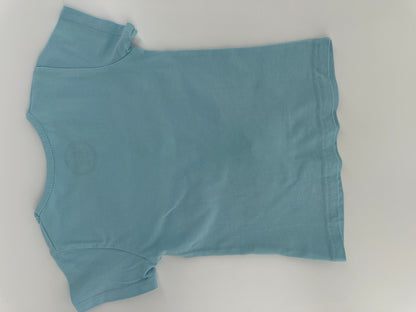 Kinder T-Shirt Hellblau Gr. 92/98 – Happy Cute Pandas