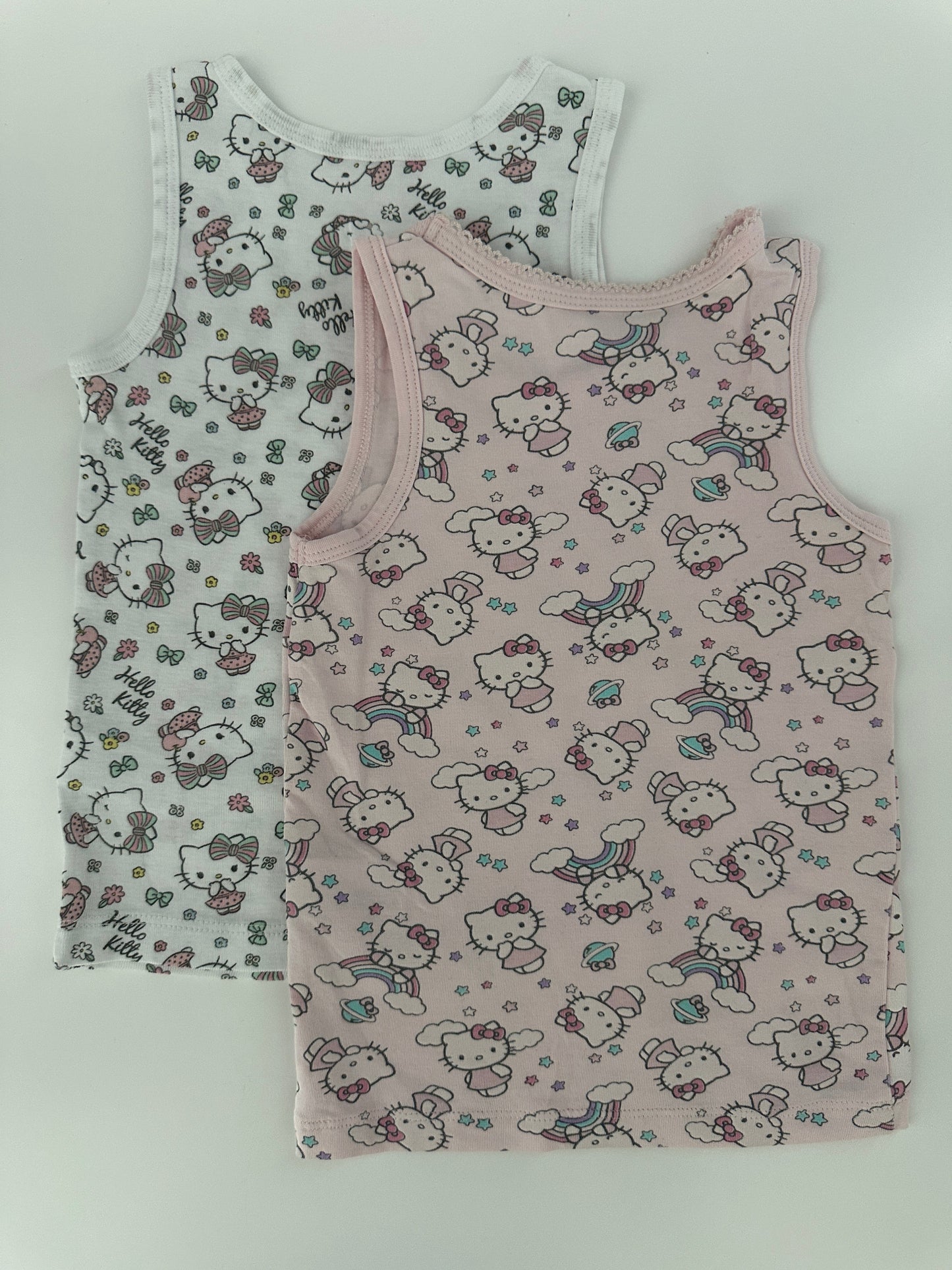 Hello Kitty Unterhemd Set Rosa Gr. 92 – 2er Pack Baumwolle