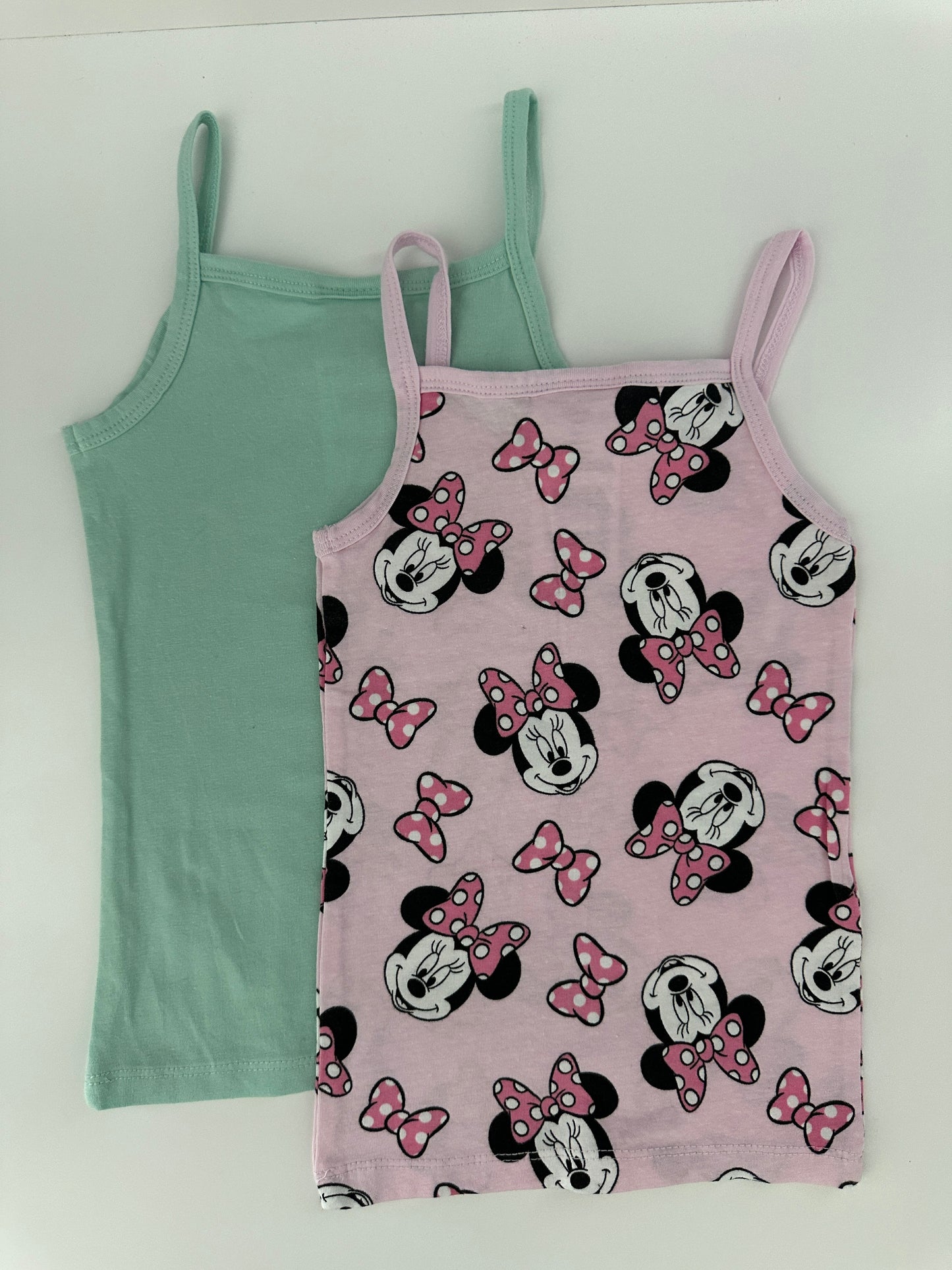 Disney Minnie Mouse Unterhemd Set Gr. 98/104 – 2er Pack Pastell
