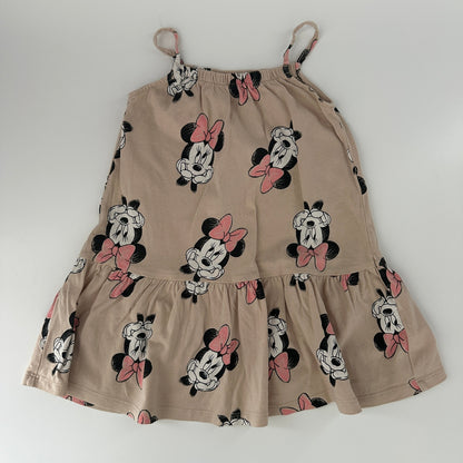 Disney Minnie Mouse Sommerkleid Beige Gr. 92/98 – Allover Print