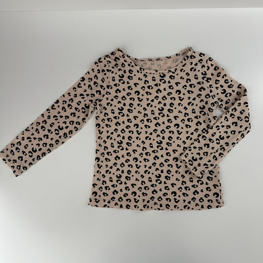 Mädchen Langarmshirt Leo Gr. 98 – Animal Print